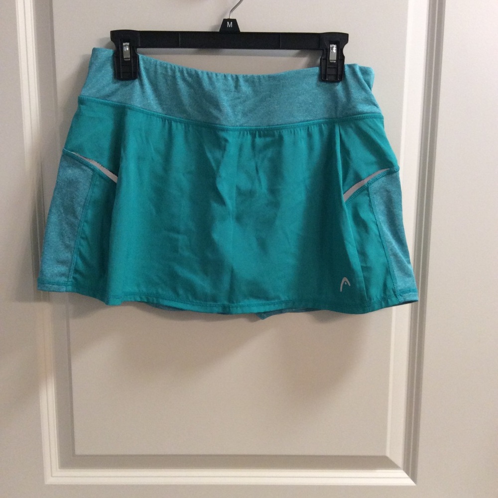Turquoise skort